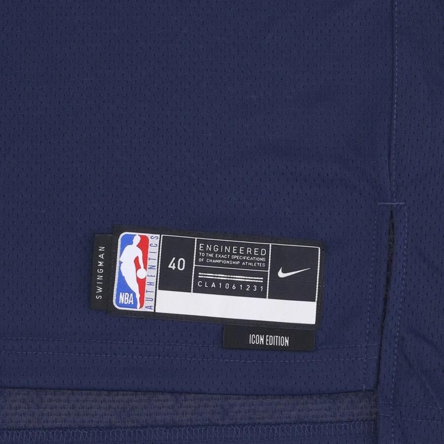 Nike Minnesota Timberwolves Icon Edition 2022 23 Dri-FIT Swingman NBA-jersey voor heren Blauw - Foto 2