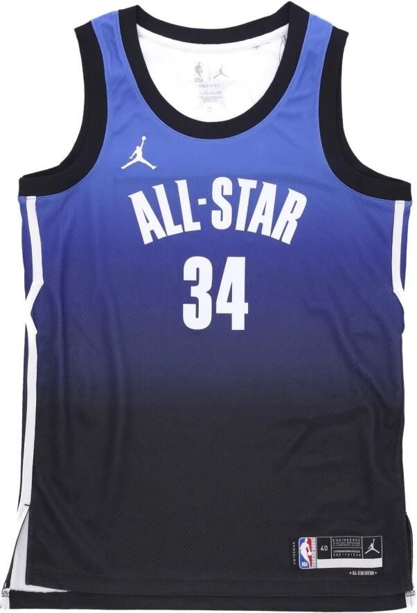 Jordan Giannis Antetokounmpo 2023 All-Star Edition Swingman NBA-jersey met Dri-FIT Blauw - Foto 3
