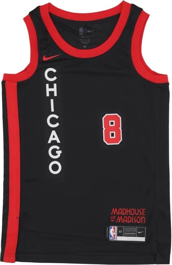 Nike Zach Lavine Chicago Bulls City Edition 2023 24 Dri-FIT Swingman NBA-jersey voor heren Zwart