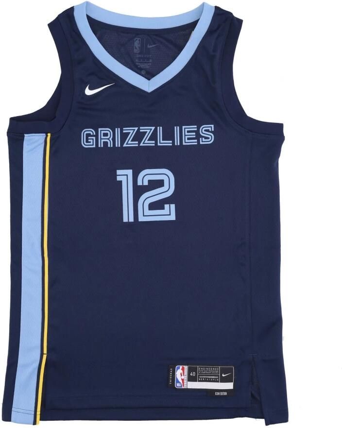 Nike Memphis Grizzlies Icon Edition 2022 23 Dri-FIT Swingman NBA-jersey voor heren Blauw - Foto 9