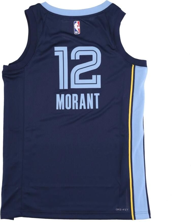 Nike Memphis Grizzlies Icon Edition 2022 23 Dri-FIT Swingman NBA-jersey voor heren Blauw - Foto 8