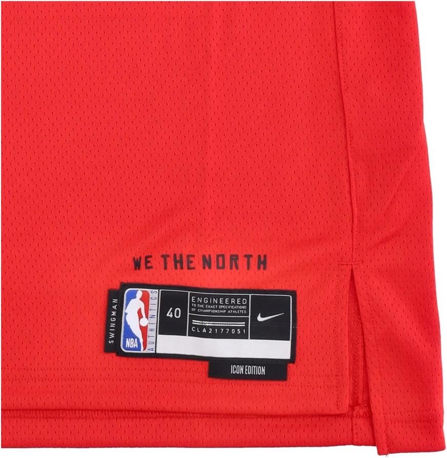 Nike Toronto Raptors Icon Edition 2022 23 Dri-FIT Swingman NBA-jersey voor heren Rood - Foto 2