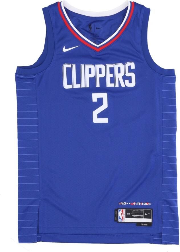 Nike LA Clippers Icon Edition 2022 23 Dri-FIT Swingman NBA-jersey voor heren Blauw - Foto 3