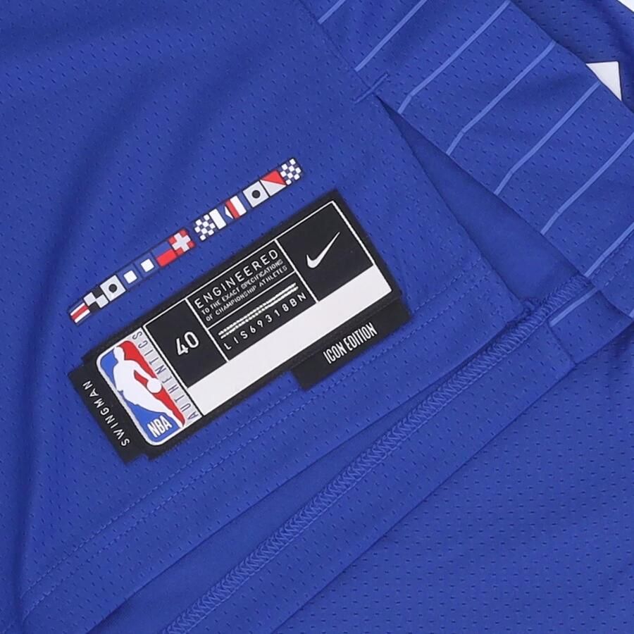 Nike LA Clippers Icon Edition 2022 23 Dri-FIT Swingman NBA-jersey voor heren Blauw