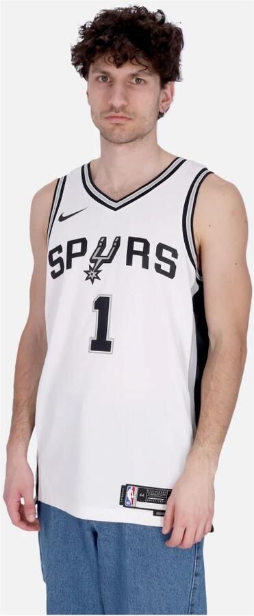 Nike San Antonio Spurs Association Edition Dri-FIT Swingman NBA-jersey voor heren Wit - Foto 2