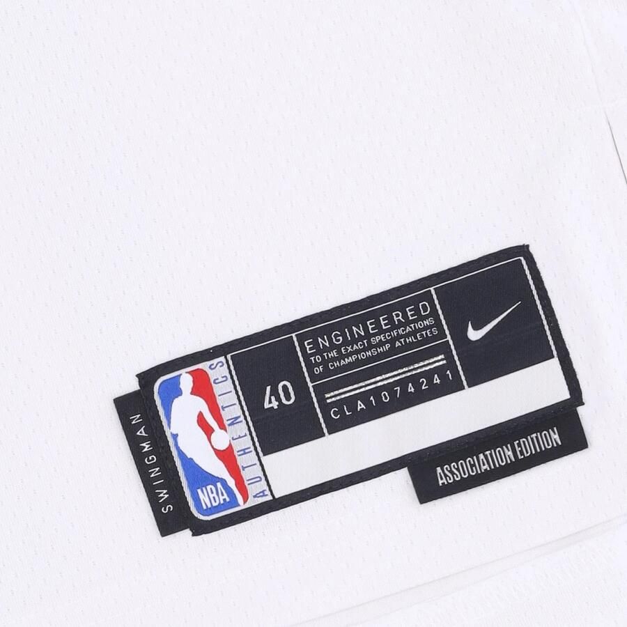 Nike Denver Nuggets Association Edition 2022 23 Dri-FIT Swingman NBA-jersey voor heren Wit