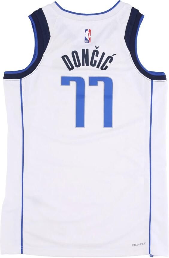 Nike Dallas Mavericks Association Edition 2022 23 Dri-FIT Swingman NBA-jersey voor heren Wit - Foto 3