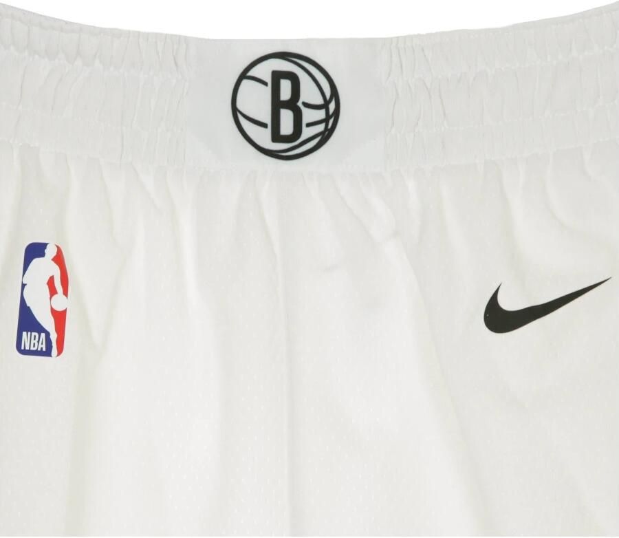 Nike Basketball Swingman Shorts Brooklyn Nets Style White Heren - Foto 3