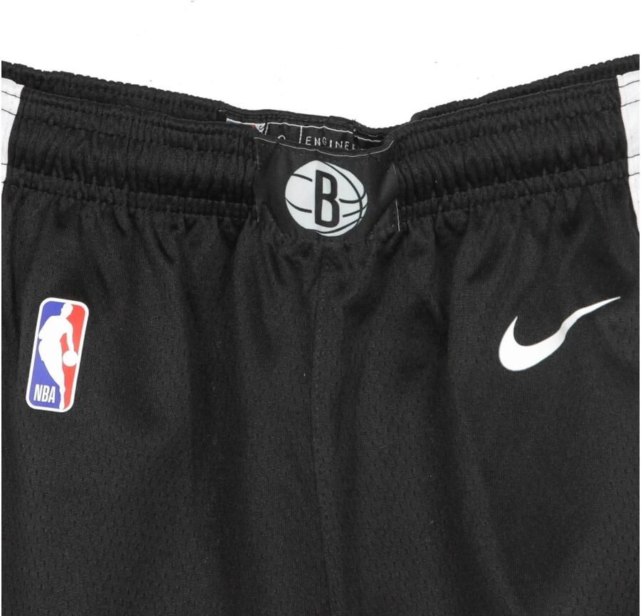 Nike Brooklyn Nets Icon Edition Swingman NBA-herenshorts Zwart