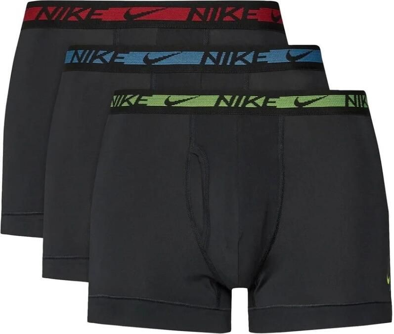 Nike 3 Pack Boxershorts Heren Black- Heren Black - Foto 3