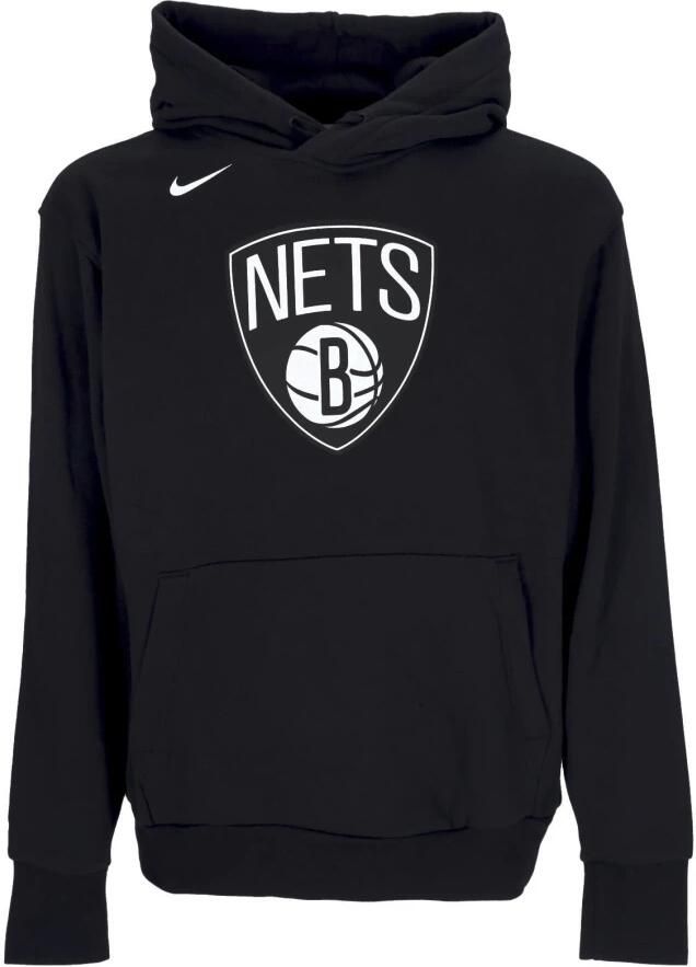 Nike Brooklyn Nets NBA-fleecehoodie voor heren Zwart