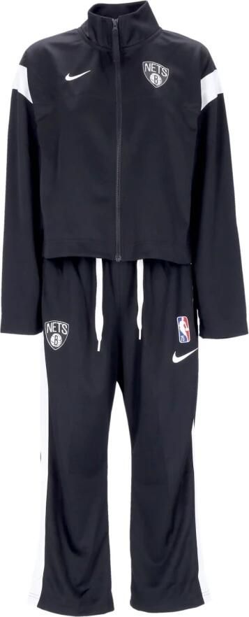 Nike Brooklyn Nets Courtside NBA-trainingspak voor dames Zwart - Foto 7