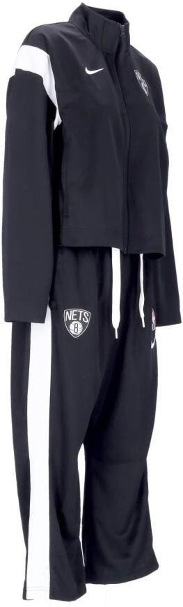 Nike Brooklyn Nets Courtside NBA-trainingspak voor dames Zwart - Foto 5