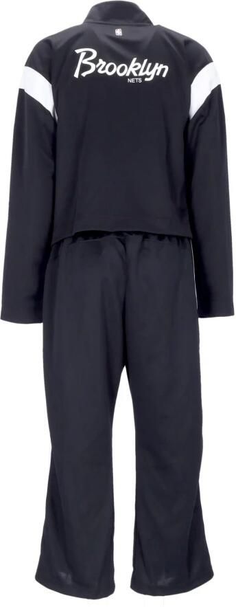 Nike Brooklyn Nets Courtside NBA-trainingspak voor dames Zwart - Foto 4