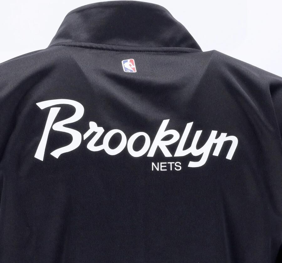 Nike Brooklyn Nets Courtside NBA-trainingspak voor dames Zwart - Foto 2