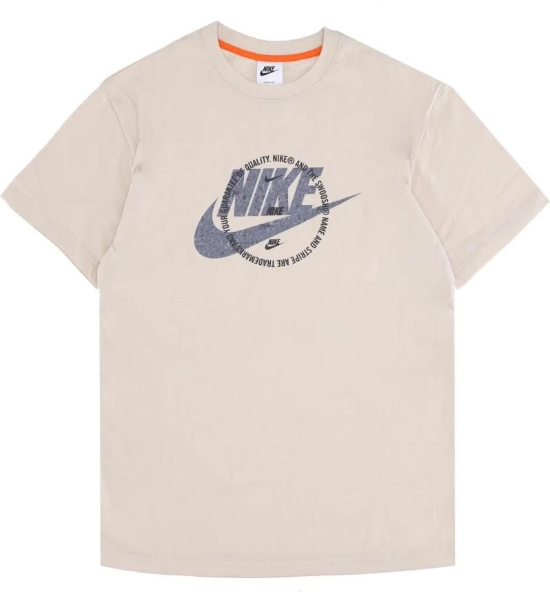 Nike Casual Crew Neck T-shirt Beige Heren - Foto 3