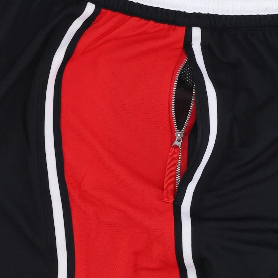 Nike Chicago Bulls NBA Warming-upshorts met Dri-FIT voor heren Zwart