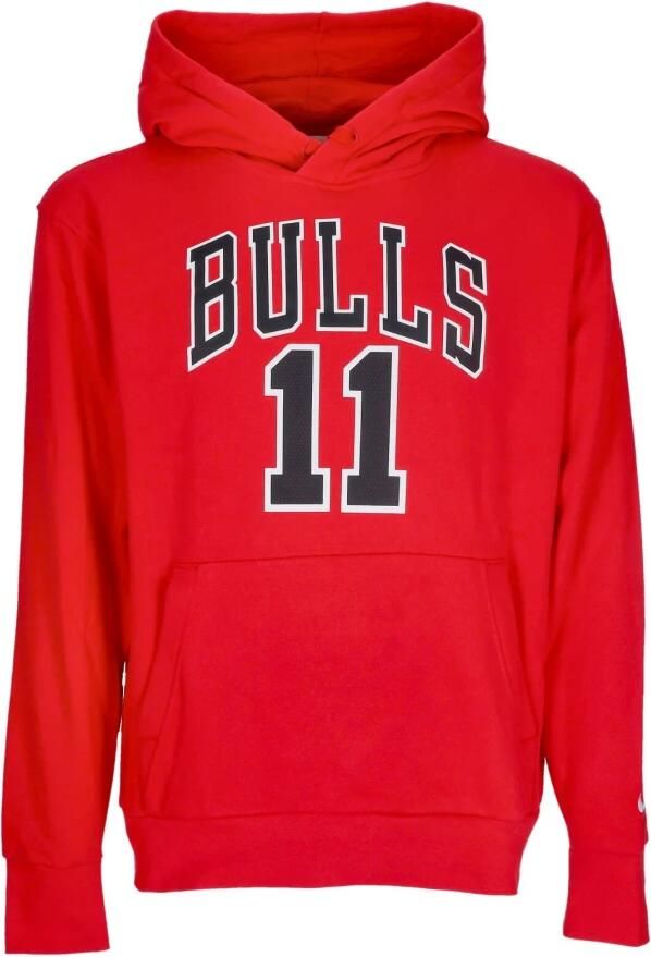 Nike Chicago Bulls Essential NBA-fleecehoodie voor heren Rood