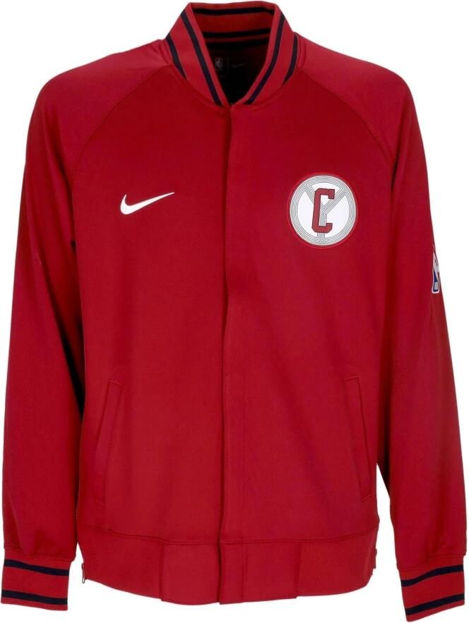 Nike Chicago Bulls Showtime City Edition Dri-FIT NBA-herenjack met lange mouwen Rood - Foto 3