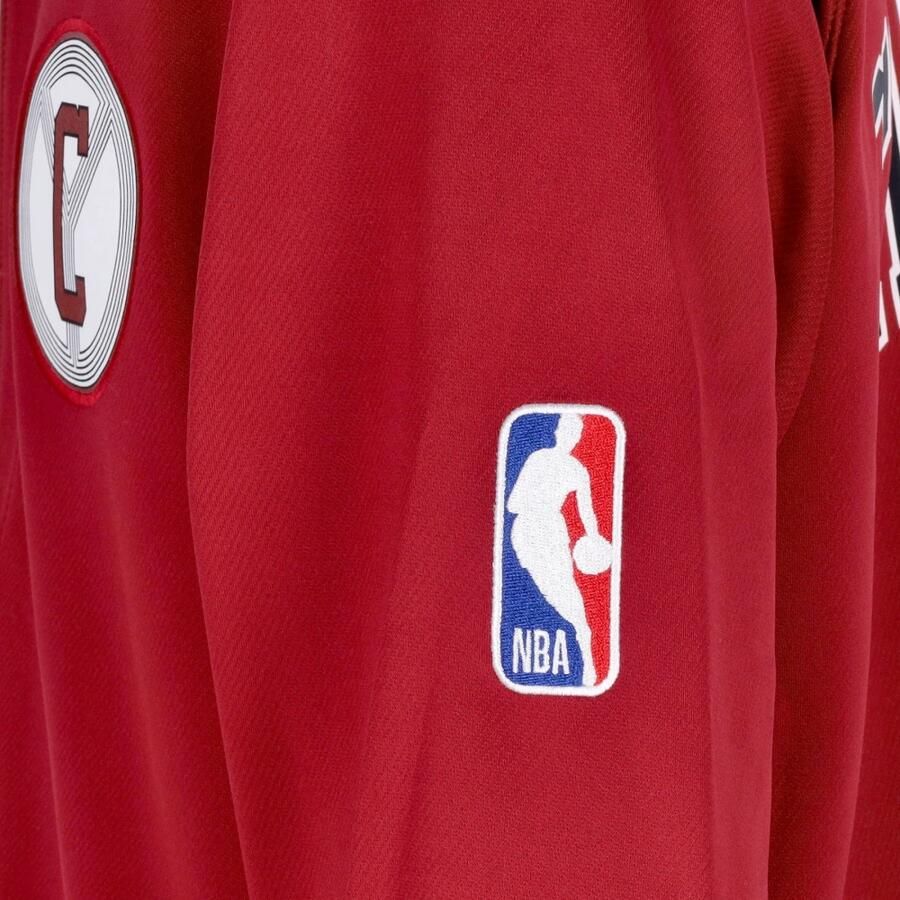 Nike Chicago Bulls Showtime City Edition Dri-FIT NBA-herenjack met lange mouwen Rood