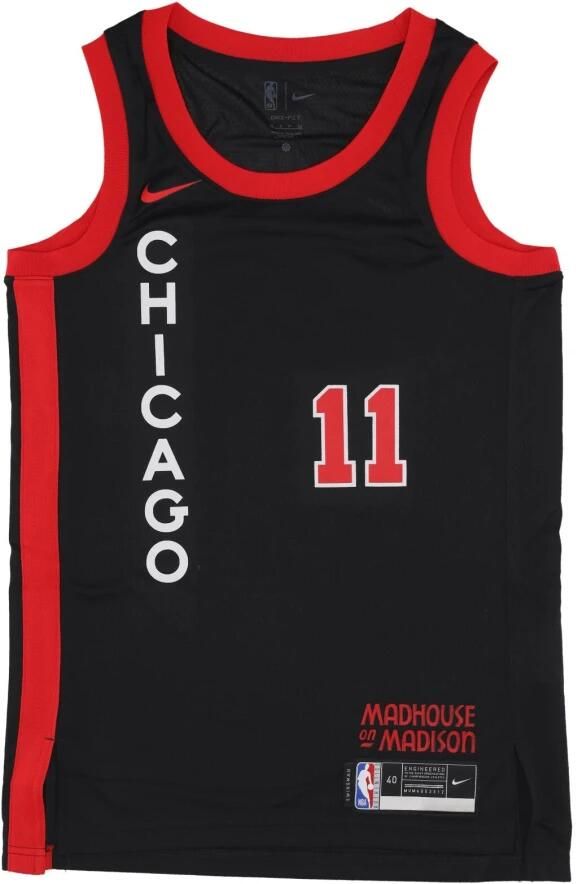 Nike Demar DeRozan Chicago Bulls City Edition 2023 24 Dri-FIT Swingman NBA-jersey voor heren Zwart