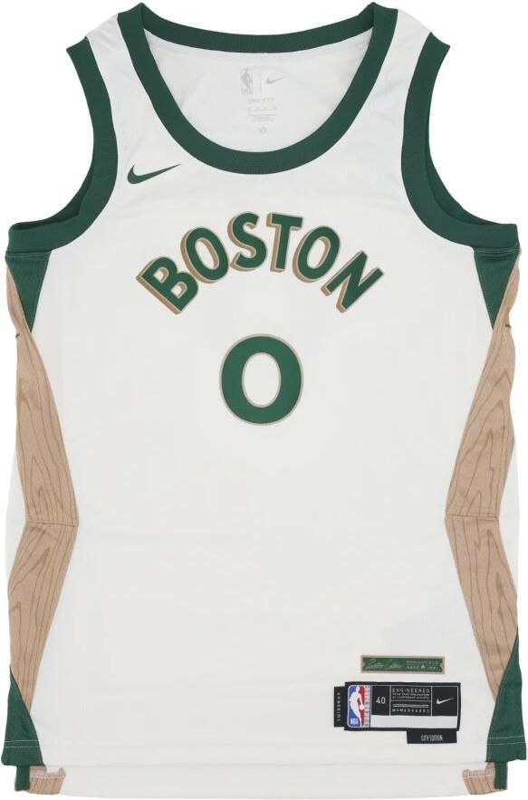 Nike Jayson Tatum Boston Celtics City Edition 2023 24 Dri-FIT Swingman NBA-jersey voor heren Wit