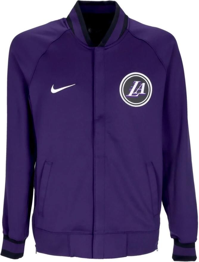 Nike Los Angeles Lakers Showtime City Edition Dri-FIT NBA-herenjack met lange mouwen Paars - Foto 3