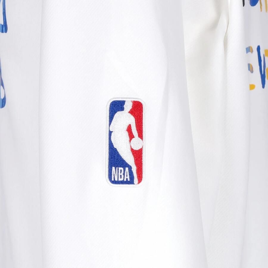 Nike Brooklyn Nets Showtime City Edition Dri-FIT NBA-herenjack met lange mouwen Wit