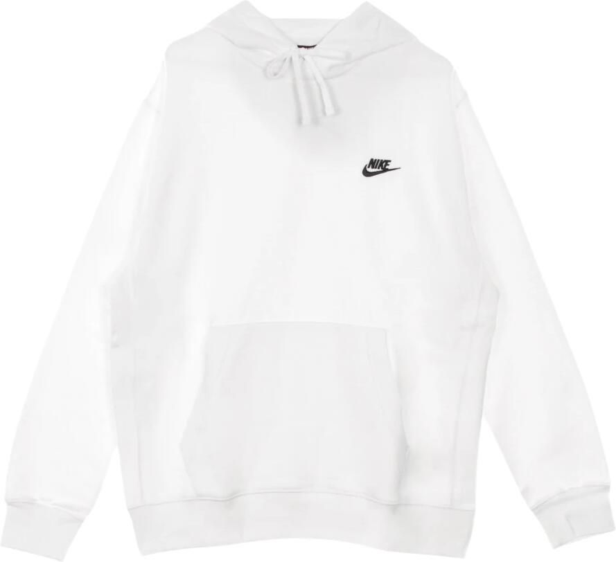 Nike Sportswear Club Fleece Pullover Hoodie White Heren