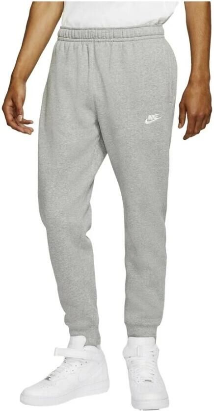 Nike Sportswear Club Fleece Joggers Trainingsbroeken Kleding dark grey heather matte silver white maat: XXL beschikbare maaten:XS S M L XL XXL - Foto 5