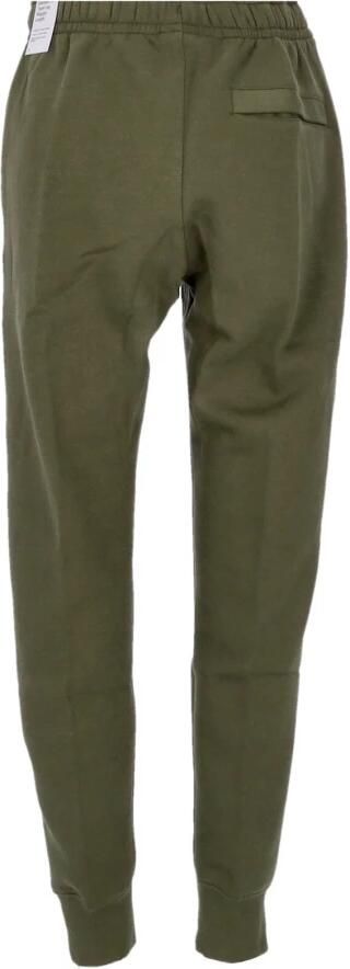 Nike Militair Groene Joggingbroek met Geborduurd Logo Green Heren