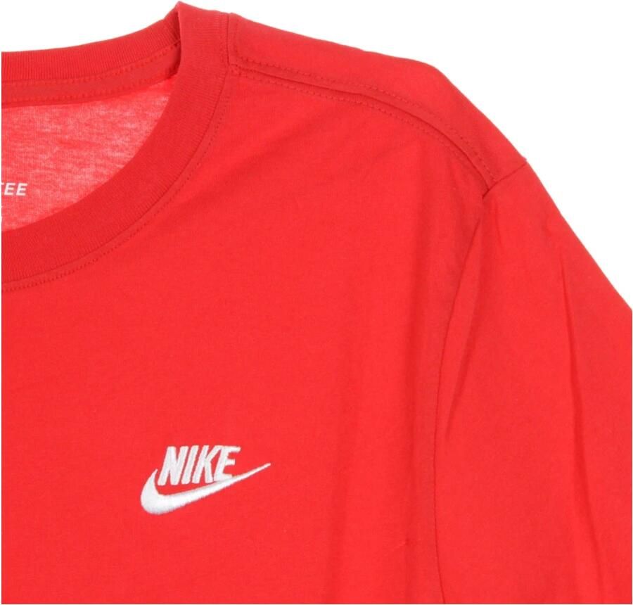 Nike T-shirt met labelstitching model 'NSW CLUB TEE' - Foto 5