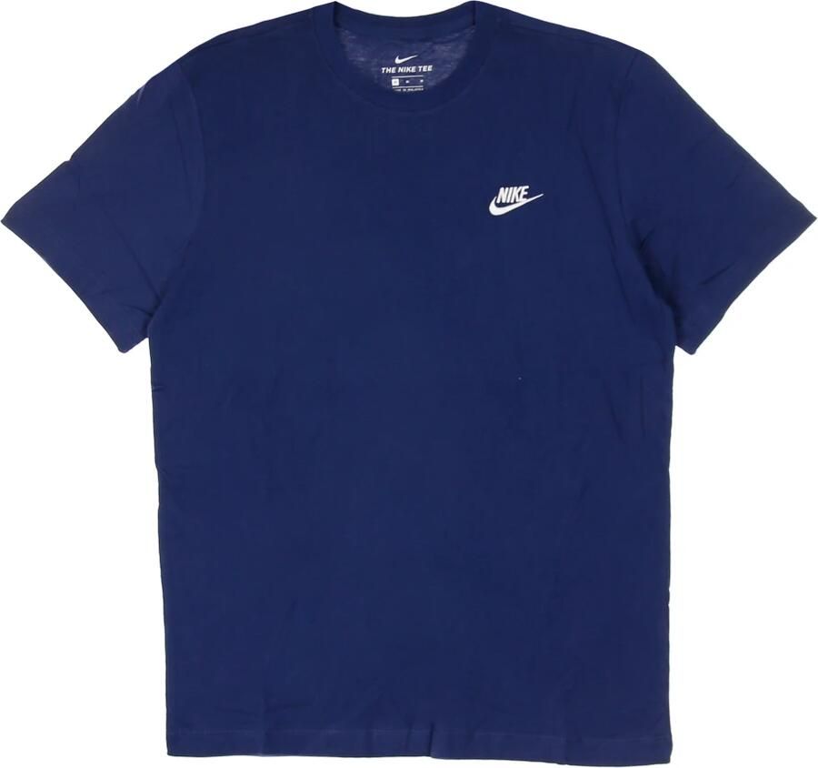 Nike Club Tee Wit Zwart Korte Mouw T-shirt White Heren - Foto 7