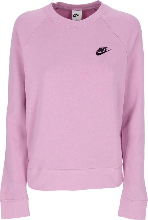 Nike Sportswear Essential Sweatshirt van fleece voor dames Paars