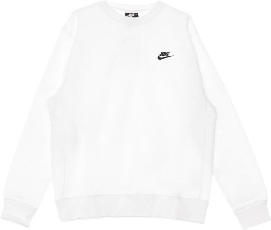 Nike Sportswear Club Fleece Crew Sweaters Kleding white black maat: XL beschikbare maaten:XL XXL - Foto 3