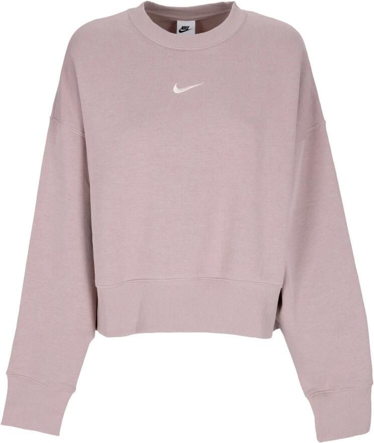 Nike Sportswear Phoenix Fleece extra oversized sweatshirt met ronde hals voor dames Bruin