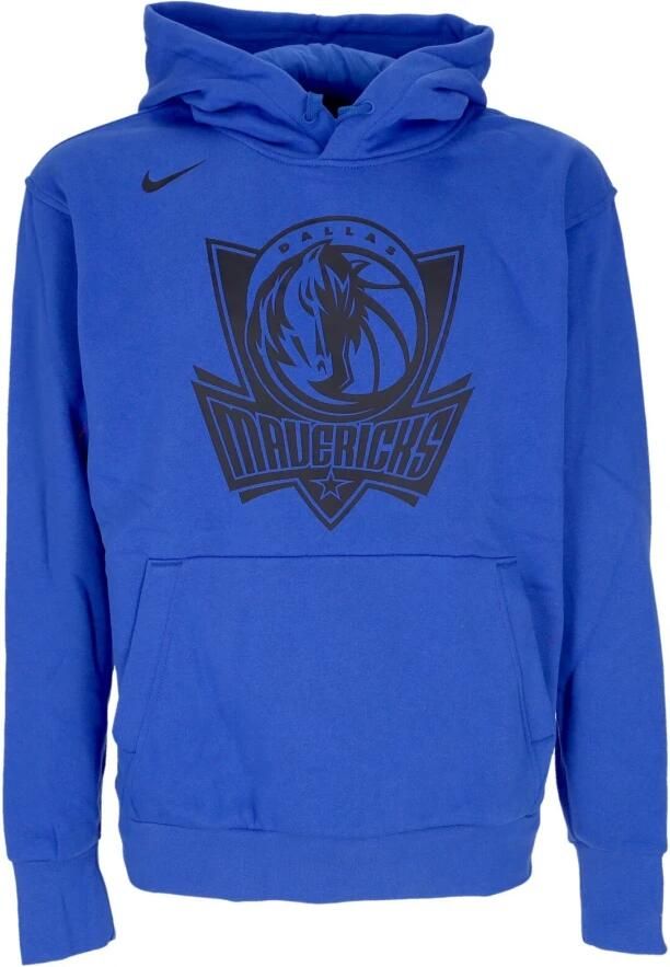 Nike Dallas Mavericks Essential NBA-fleecehoodie voor heren Blauw