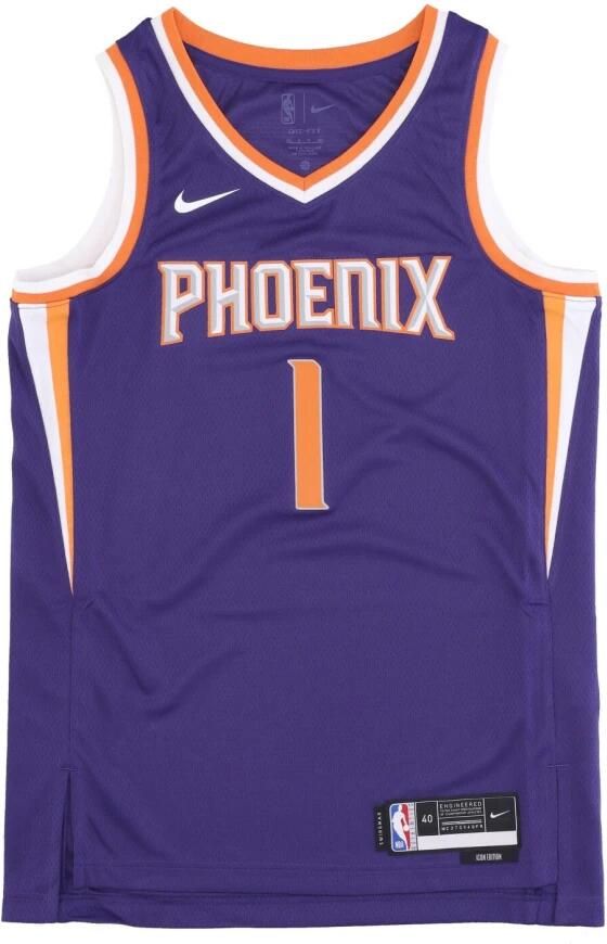 Nike Phoenix Suns Icon Edition 2022 23 Dri-FIT Swingman NBA-jersey voor heren Paars - Foto 4
