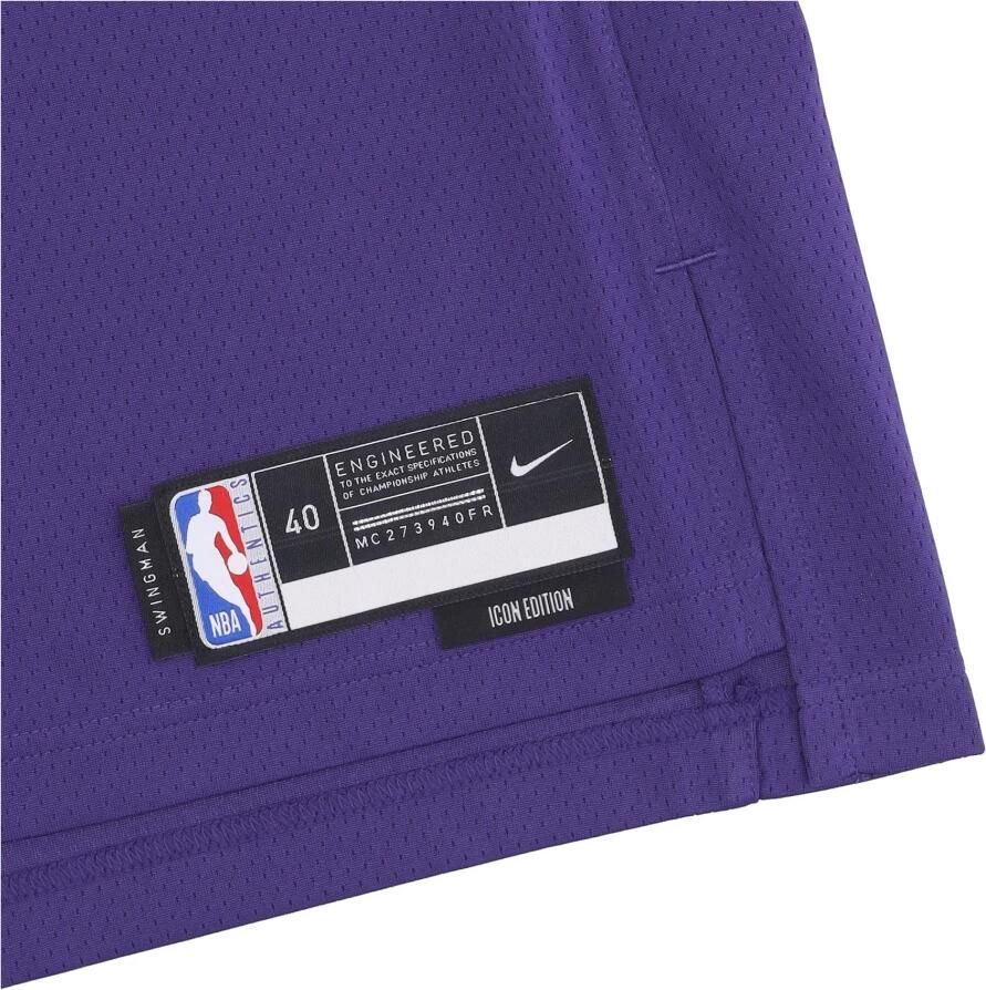 Nike Phoenix Suns Icon Edition 2022 23 Dri-FIT Swingman NBA-jersey voor heren Paars - Foto 2