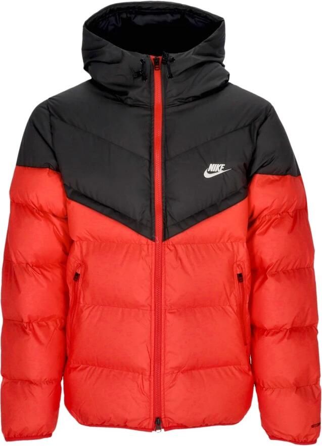 Nike Windrunner PrimaLoft Storm-FIT gewatteerd herenjack met capuchon Zwart