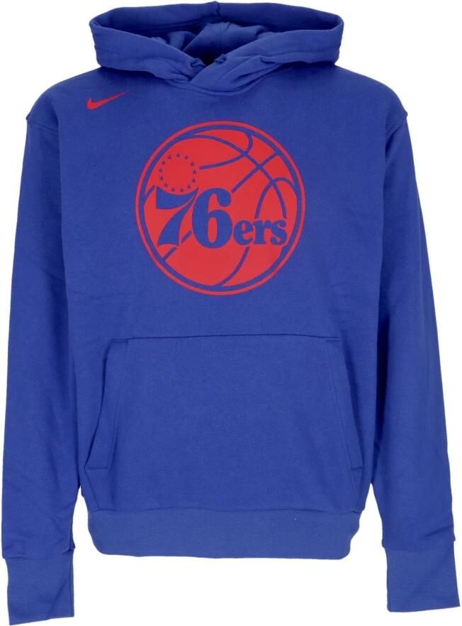 Nike Philadelphia 76ers Essential NBA-fleecehoodie voor heren Blauw