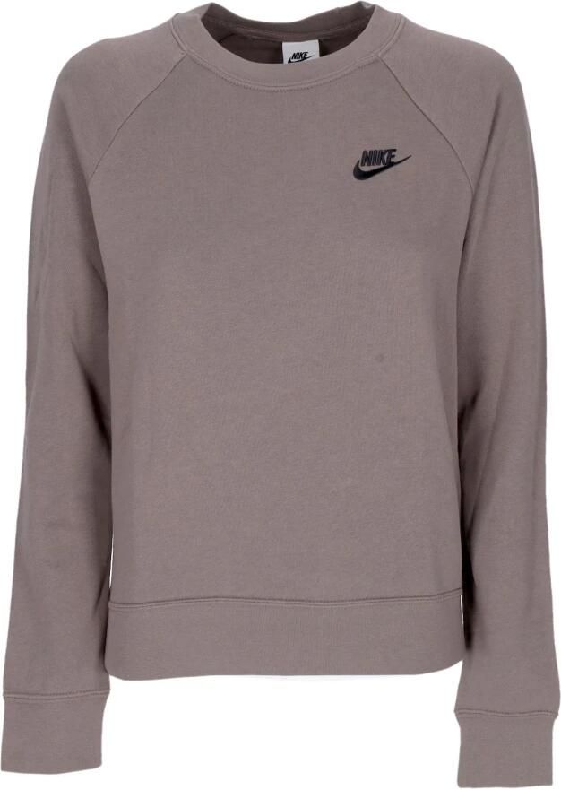 Nike Sportswear Essential Sweatshirt van fleece voor dames Grijs - Foto 2