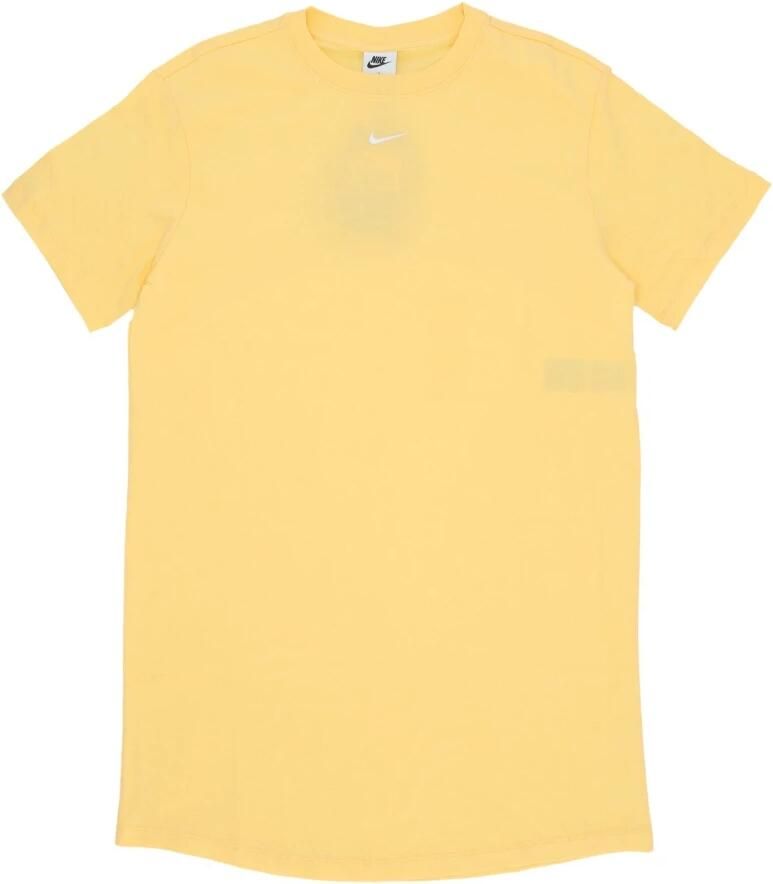 Nike Sportswear Essential T-shirtjurk met korte mouwen voor dames Bruin