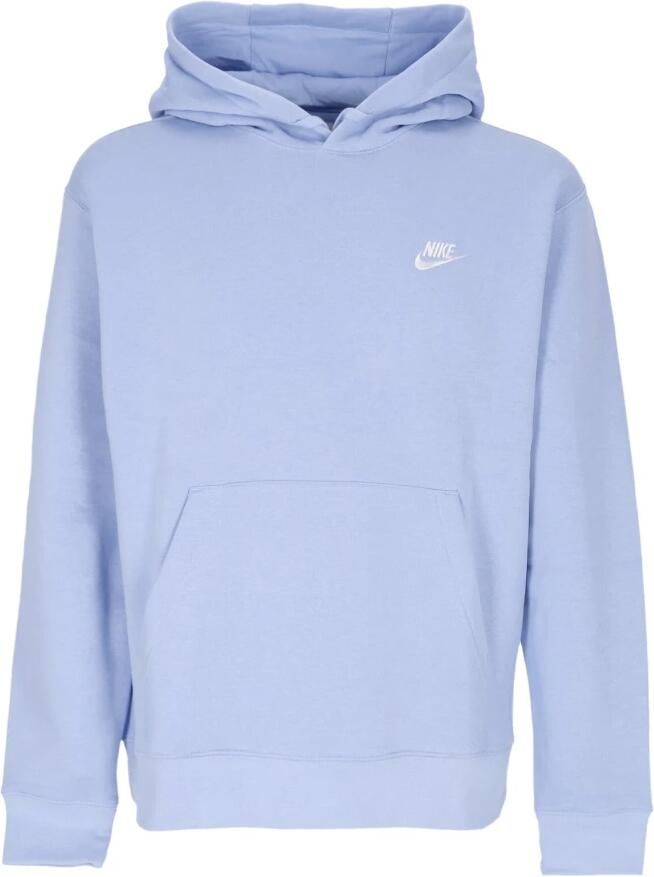 Nike Fleece Hoodie Cobalt Bliss Lange Mouw Blue Heren
