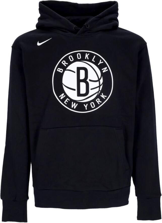 Nike Brooklyn Nets Essential NBA-fleecehoodie voor heren Zwart