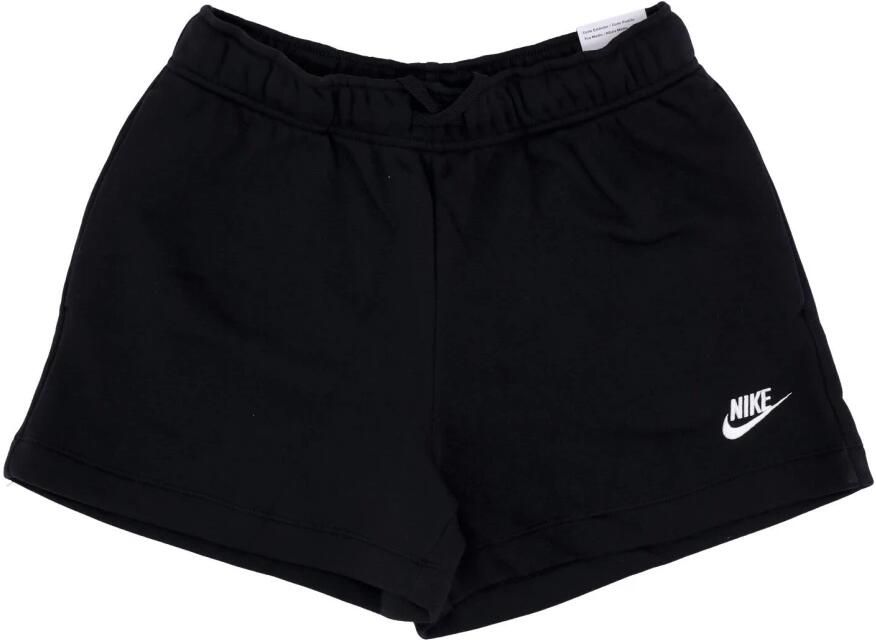 NIKE Sportswear Club Fleece Mid-rise Shorts Sportshorts Kleding black white maat: S beschikbare maaten:S M L - Foto 5