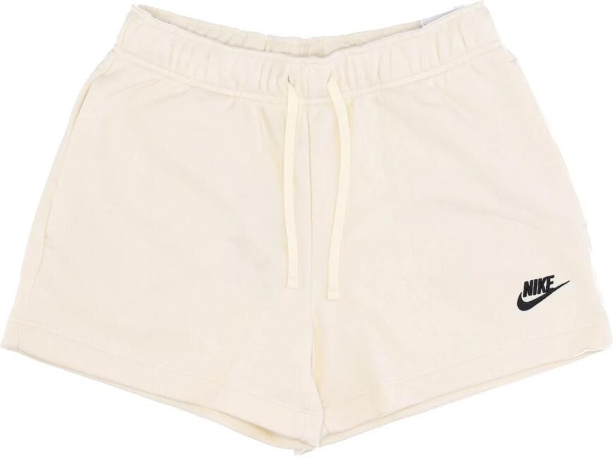 Nike Wmns Sportswear Club Fleece Short Sportshorts Kleding coconut milk black maat: S beschikbare maaten:XS S M L XL