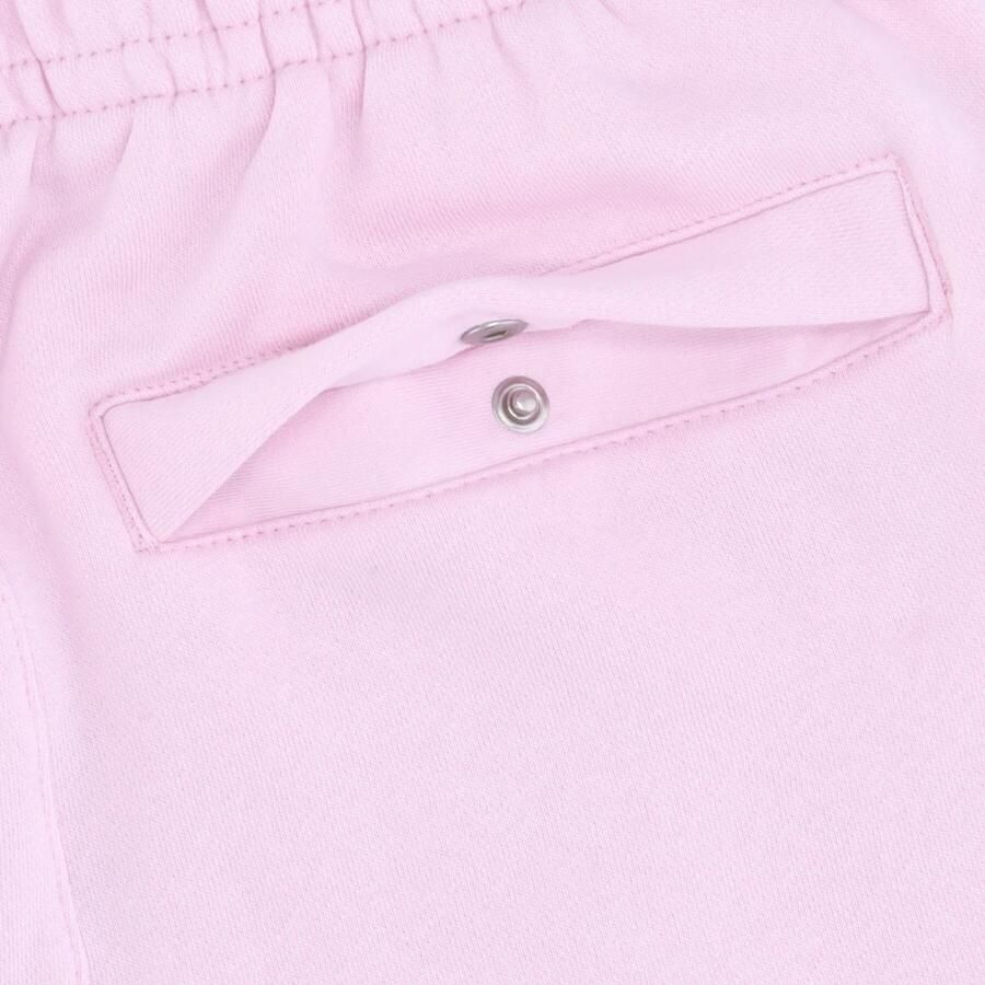Nike Fleece Tracksuit Shorts Pink White Sportswear Pink Heren