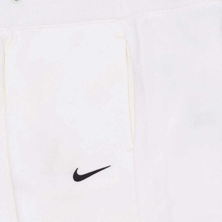 Nike Sportswear Phoenix Fleece Joggingbroek met hoge taille en wijde pijpen voor dames Wit