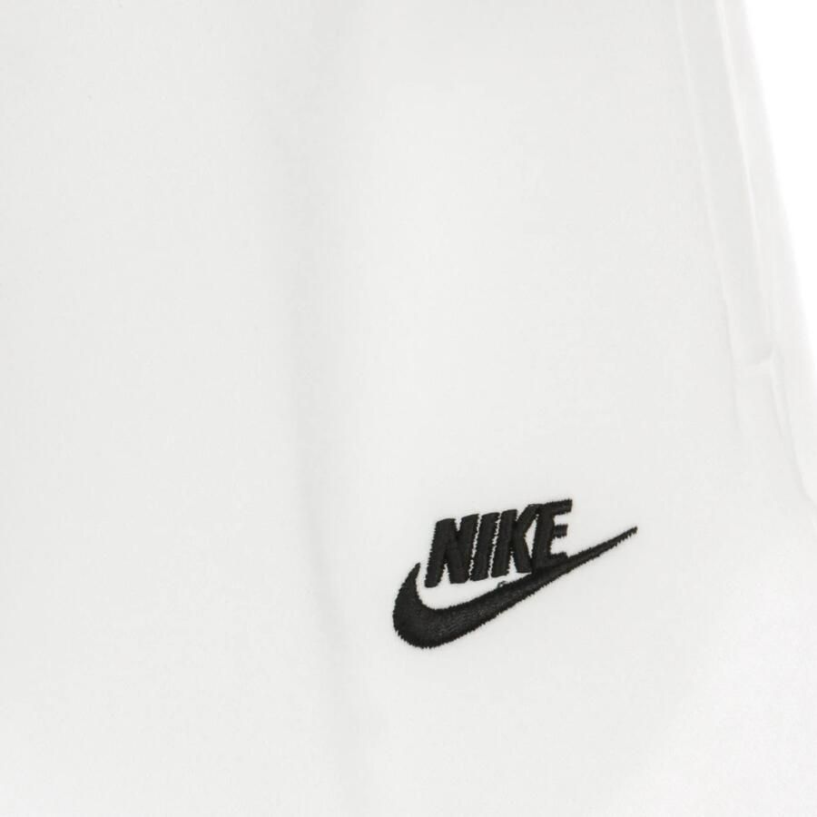 Nike Comfortabele Sweatpants met Logo Borduurwerk White Unisex